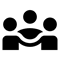 Seasoned executive leadership team icon